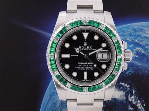 rolex submariner limited edition|Rolex Submariner green dial bezel.